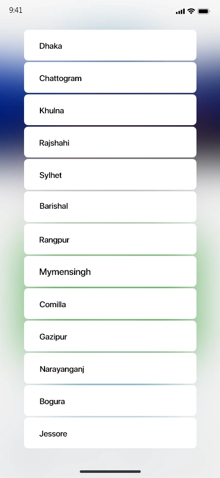 CCDB — Damaged land 03 app screen
