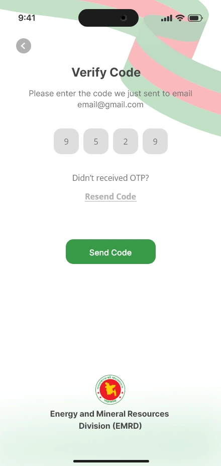 True Presence — OTP / 1 app screen
