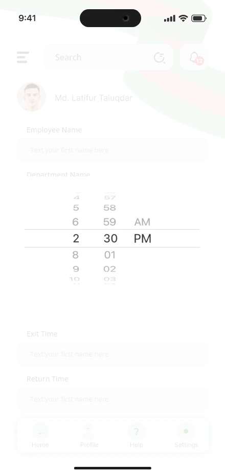 True Presence — Home Screen / 19 app screen